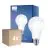 Multipack 4x Philips Classic LED Bulb E27 Pear Frosted 17.5W 2452lm - 840 Cool White | Replaces 150W