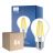Multipack 6x Philips MASTER Value LED Bulb E27 Pear Clear 7.8W 1055lm - 927 Extra Warm White | Best Colour Rendering - Dimmable - Replaces 75W