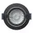 EcoDim Recessed Spot Black 6W 450lm 60D 827- 860 Tunable White | RGB - 85mm - Cutout 75mm - IP54 - Zigbee Dimmable