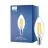 Philips MASTER Value LED Candle E14 Filament Clear 3.4W 470lm - 927 | Best Colour Rendering - Dimmable – Replaces 40W