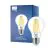 Philips MASTERValue LED E27 Pear Filament Clear 7.8W 1055lm - 940 Cool White | Best Colour Rendering - Dimmable - Replaces 75W