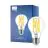 Philips Master LED E27 Pear Filament Clear 10.5W 1521lm - 922-927 Dim To Warm | Best Colour Rendering - Dimmable - Replaces 100W