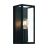 Eglo Wall Light Alamonte 2 Steel Black | IP44 - Suitable for 1x E27