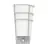 Eglo Wall Light Breganzo 1 Steel Silver 2W 230lm - 830 Warm White | IP44 - Motion and Light Sensor