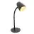 Eglo Table Lamp Carlo Steel Black | Suitable for 1x E14