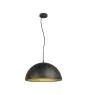 SLV Forchini M 50 Pendant Steel Black | Suitable for 1x E27 