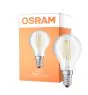 Osram Parathom Classic LED E14 Ball Filament Clear 4W 470lm - 827 Extra Warm White | Relax and Active - Replaces 40W