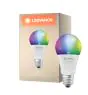 Ledvance Smart+ Wifi E27 Pear Classic 9W 806lm - 827-865 Tunable White | RGBW - Dimmable - Replaces 60W