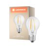 Ledvance  Classic LED E27 Pear Filament Clear 6.5W 806lm - 840 Cool White | Replaces 60W