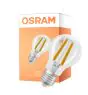 Osram Classic LED E27 Pear Filament Clear 2.2W 470lm - 840 Cool White | Dimmable - Replaces 40W