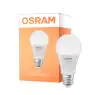 Osram Smart+ Matter Classic LED E27 Pear Frosted 9W 806lm - 827-865 Tunable White | Dimmable - Replaces 60W