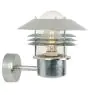 Nordlux Vejers Wall Light Galvanized Steel and Glass Grey | IP54 - Suitable for E27