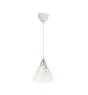 DFTP by Nordlux Strap 27 Pendant Glass and Metal White | Suitable for E27