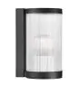 Nordlux Coupar Wall Light Aluminium Black | IP54 - Suitable for E27