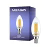 Noxion Lucent LED E14 Candle Filament Clear 4.5W 470lm - 827 Extra Warm White | Replaces 40W
