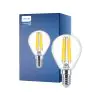 Philips Master Value LED Lustre E14 Ball Filament Clear 3.4W 470lm - 927 Extra Warm White | Best Colour Rendering - Dimmable - Replaces 40W