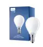 Philips Master Value LED Lustre E14 Ball Frosted 3.4W 470lm - 927 Extra Warm White | Best Colour Rendering - Dimmable - Replaces 40W