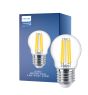 Philips Master Value LED Lustre E27 Ball Filament Clear 3.4W 470lm - 927 Extra Warm White | Best Colour Rendering - Dimmable - Replaces 40W