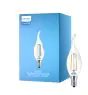 Philips Corepro LED Candle E14 Bent-tip Filament Clear 2W 250lm - 827 Extra Warm White | Replaces 25W