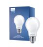 Philips MASTERValue LED E27 Pear Frosted 7.8W 1055lm - 940 Cool White | Best Colour Rendering - Dimmable - Replaces 75W