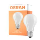 Osram Classic LED E27 Pear Filament Frosted 2.2W 250lm - 827 Extra Warm White | Dimmable - Replaces 25W