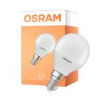 Osram Classic LED E14 Ball Frosted 3.3W 250lm - 827 Extra Warm White | Replaces 25W