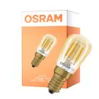 Osram Vintage 1906 LED Special Shapes E14 Tubular Amber 2.8W 250lm - 822 Extra Warm White | Dimmable - Replaces 25W