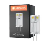 Ledvance  Performance LED Capsule G4 Clear 0.9W 100lm - 827 Extra Warm White | Replaces 10W