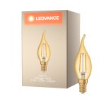 Ledvance  Vintage 1906 LED E14 Candle Gold 2.5W 220lm - 824 Extra Warm White | Replaces 22W