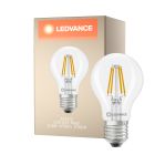 Ledvance Classic LED E27 Pear Filament Clear 3.4W 470lm - 827 Extra Warm White | Replaces 40W