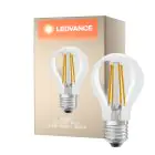 Ledvance Classic LED E27 Pear Filament Clear 5.9W 806lm - 840 Cool White| Replaces 60W