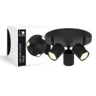 D'Lite Ceiling Light Trop Metal Sandy Black | Suitable For 3x GU10
