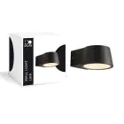 D'Lite Wall Light Lira Black 7W 600lm 830 Warm White | IP54
