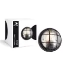D'Lite Wall Light Ecco Black Round | IP54 - Suitable for 1x E27