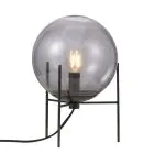 Nordlux Table Lamp Alton 20 Glass and Metal Black | Suitable for 1x E14