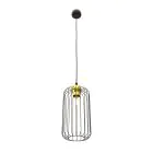 Emibig Pendant Vander Steel Black | Suitable for 1x E27 - Max 15W