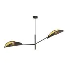 Emibig Ceiling Light Vene Steel Black | Suitable for 2x E14 - Max 10W