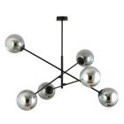 Emibig Pendant Linear Steel Black | Suitable for 6x E14 - Max 10W