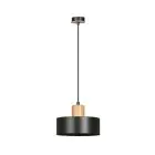 Emibig Pendant Torin Steel Black | Suitable for 1x E27 - Max 15W