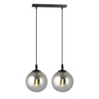 Emibig Pendant Cosmo Steel Black | Suitable for 2x E14 - Max 10W