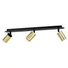 Emibig Ceiling Light Zen Steel Black | Suitable for 3x GU10 - Max 10W