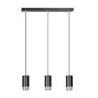 Emibig Pendant Fumiko Steel Black | Suitable for 3x GU10 - Max 10W