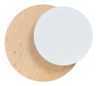 Emibig Wall Light Circle Steel White | Suitable for 1x G9 - Max 8W