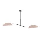 Emibig Ceiling Light Lotus Steel Black | Suitable for 2x E14 - Max 10W