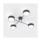 Emibig Ceiling Light Maga Steel Black | Suitable for 4x E14 - Max 10W