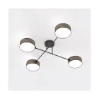 Emibig Ceiling Light Maga Steel Brown | Suitable for 4x E14 - Max 10W