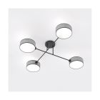 Emibig Ceiling Light Maga Steel Grey | Suitable for 4x E14 - Max 10W