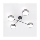 Emibig Ceiling Light Maga Steel Grey | Suitable for 4x E14 - Max 10W