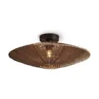 Good&Mojo Ceiling Light Iguazu Jute Brown | Suitable for 1x E27 
