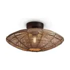 Good&Mojo Ceiling Light Tanami Rattan Brown | Suitable for 1x E27 